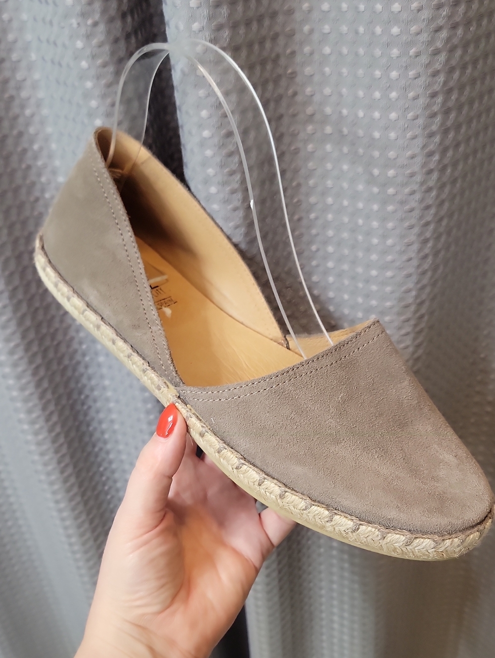 Miz Mooz Carmella Suede Espadrille Slip-On Size 41